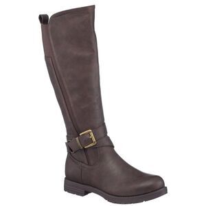 G.C Shoes Aston Brown Riding Boots With‎ Buckle Detail Size 6.5 New
